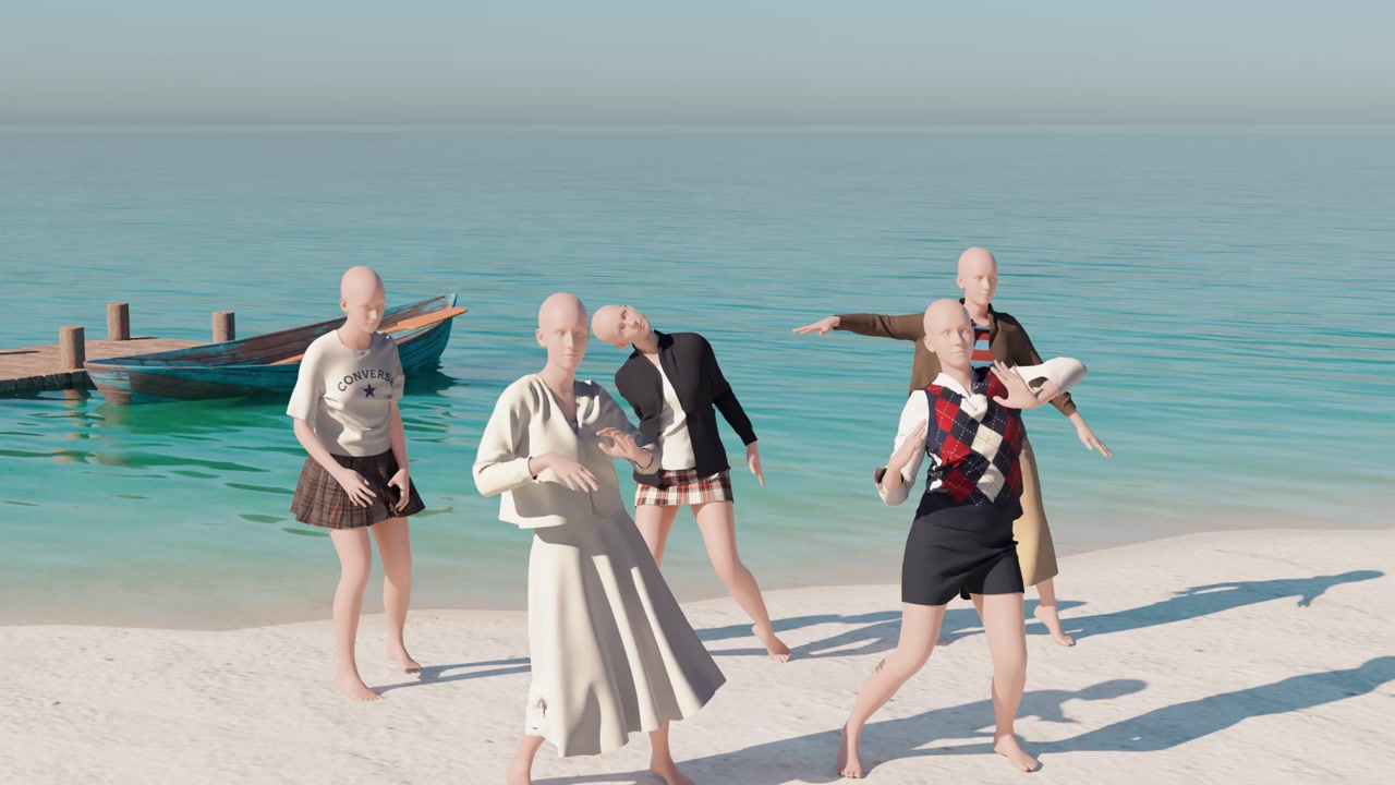 Beach dance