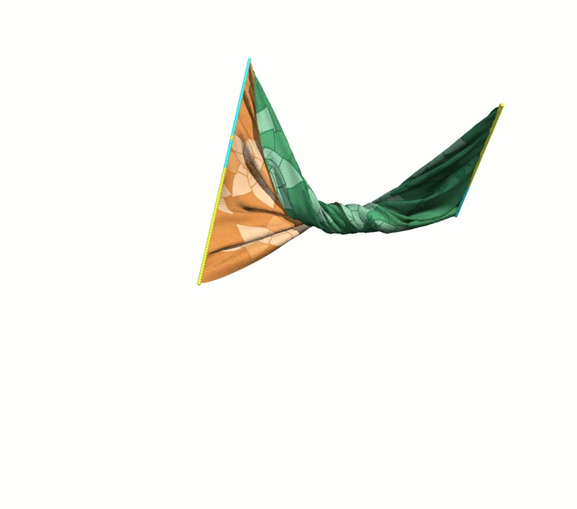 Cloth twisting